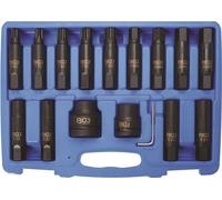 BGS LKW-Bit-Satz 20 mm (3/4") + 25 mm (1") 16tlg. - 5246