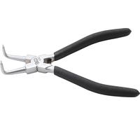 BGS 434 | Pince à circlips | courbée | pour circlips extérieurs | 180 mm