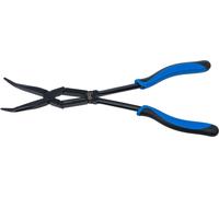 BGS Pince à double articulation| pointe coudée | 350 mm