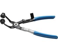 BGS technic Pince pour colliers BGS 477 – coudée, fonction cliquet – 220 mm