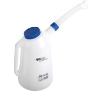 BGS Pot de remplissage avec bec verseur flexible et couvercle 3 l