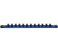 BGS 74551 | Rail de support pour 12 douilles de clé à douille | aimanté | pour 12,5 mm (1/2")