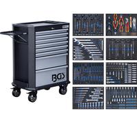 BGS Servante d'atelier | 8 tiroirs | avec 299 outils