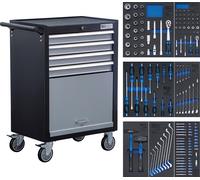 BGS Servante d'atelier, "Profil Junior" | 4 tiroirs | avec 151 outils