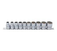BGS technic 9114 12,5 mm (1/2 pouce) 10-pièces - Douille - argent