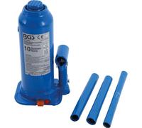 BGS technic 9885 - Cric hydraulique pour bouteilles de 10 t - bleu