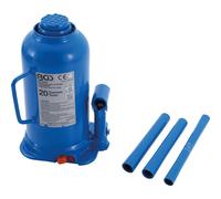 BGS technic 9888 - Cric hydraulique de 20 t pour bouteilles - bleu