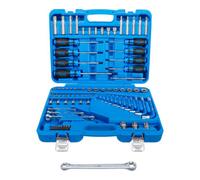 BGS technic Assortiment d’outils 6,3 mm (1/4") + 12,5 mm (1/2") profil E/profil T (pour Torx) 84 pièces BGS Quantité:1