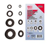 BGS technic Assortiment de passe-fil caoutchouc pouce 180 pièces BGS Quantité:1