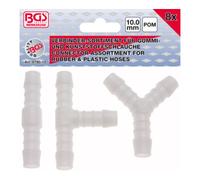BGS – Assortiment connecteurs de tuyau 8790-10, résistant aux carburants, 10 mm, 8 pièces