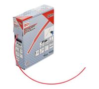 BGS technic BGS Boîte de gaines thermorétractables rouges Ø 2,5 mm 10 m Quantité:1