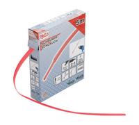 Gaine thermorétractable rouge 2:1 type 65 - diamètre 8 mm - au mètre