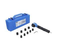 BGS technic BGS Clé à chocs pneumatique coudée & jeu de clés à douille robuste, 12,5 mm (1/2"), 650 Nm, 10 pièces Quantité:1