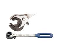 BGS technic Clé à tuyauter BGS 30830 à cliquet ouverte 10 mm Quantité:1
