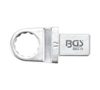 BGS 6903-17 | Clé annulaire | 17 mm | Empreinte 14 x 18 mm