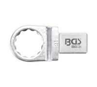 BGS technic BGS Clé annulaire 21 mm Empreinte 14 x 18 mm Quantité:1
