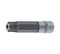 BGS technic BGS Douille à embouts longueur 110 mm 12,5 mm (1/2") profil T (pour TX) avec perçage T100 Quantité:1