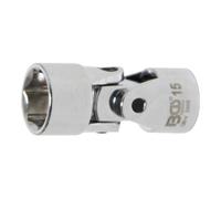 BGS technic BGS Douille d'articulation à cardans six pans 10 mm (3/8") 15 mm Quantité:1