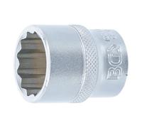 BGS technic Douille pour clé douze pans 12,5 mm (1/2") 23 mm – 1 pièce