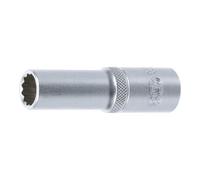 BGS technic Douille pour clé 10681 douze pans longue 12,5 mm (1/2") 13 mm