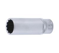 BGS technic Douille pour clé 10713 – douze pans longue 6,3 mm (1/4") 13 mm