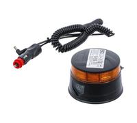 BGS 70343 - Lampe de signalisation panoramique à batterie - jaune - avec aimant - 12 V / 24 V - Ø 130 mm