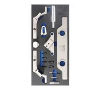 BGS 9394 | Insert de servante d'atelier 1/3 : Coffret de calage | pour Opel, Saab, Chevrolet 2.0l / 2.4l