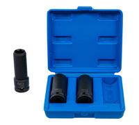 BGS 80003 | Jeu de douilles spéciales de puissance | 12,5 mm (1/2") | 17/19 / 21 mm | 3 pièces