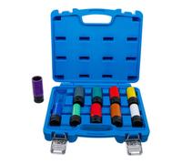 BGS technic BGS Jeu d’embouts de force, entraînement carré intérieur 12,5 mm (1/2"), clés 15 - 24 mm et vis de roue spéciales, 10 pièces Quantité:1