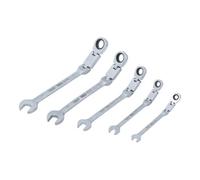 BGS technic BGS Jeu de clés mixtes à cliquet à double articulation pliable 8 - 19 mm 5 pièces Quantité:1