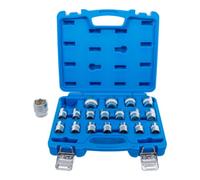 BGS technic BGS Jeu de douilles hexagonales, entraînement carré intérieur 12,5 mm (1/2"), 8 - 32 mm, 19 pièces Quantité:1