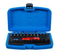 BGS technic BGS Jeu de tournevis à percussion, embout carré extérieur 6,3 mm (1/4"), 36 pièces Quantité:1