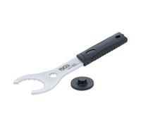 BGS 70063 | Clé de roulement intérieur | Clé à molette pour bicyclette | Clé de pédalier