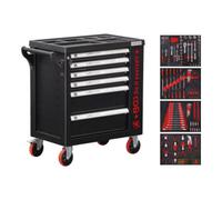 BGS technic BGS Servante d’atelier, 6 tiroirs, 1 porte latérale, avec 158 outils Quantité:1