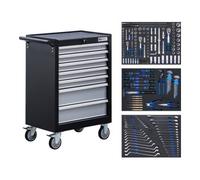 BGS technic BGS Servante d’atelier, 7 tiroirs, avec 263 outils Quantité:1