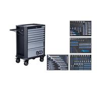 BGS technic BGS Servante d’atelier, 8 tiroirs, avec 296 outils Quantité:1