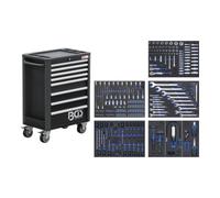 BGS technic BGS Servante d’atelier Profi Standard, 8 tiroirs, avec 234 outils Quantité:1