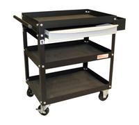 BGS technic Servante d'atelier BGS 4200 - 1 tiroir ouvert, 3 plateaux