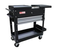 BGS Servante d'atelier | 2 tiroirs | tablette d'extension horizontale | vide