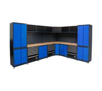 BGS technic BGS Système d'armoire murale, atelier, bois, 8 modules Quantité:1