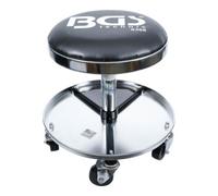 BGS technic KG – Tabouret d'atelier 8388 – 5 rouleaux – Ø 360 mm