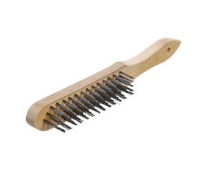 BGS technic Brosse à main avec manche fil d'acier 5 rangées 300 mm BGS Quantité:1