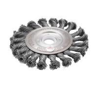 BGS technic KG – Brosse BGS 3985 – plate, ronde tressée – Ø 115 mm