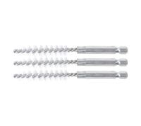 BGS technic Brosse plate Nylon 10 mm 6,3 mm (1/4") 3 pièces BGS Quantité:1