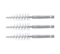 BGS technic Brosse plate nylon 3078-16-N 16 mm 6,3 mm (1/4") 3 pièces