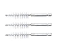 BGS technic KG - Brosse plate en nylon 3078-17-N, 17 mm, 6,3 mm (1/4"), 3 pièces