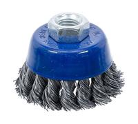BGS technic KG – Brosse ronde BGS 3980 – Réception M14 x 2,0 – Ø 65 mm