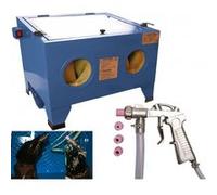 BGS TECHNIC Cabine de sablage à air comprimé 8717 G