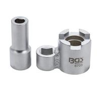 BGS technic rous & outil de retenue pour écrous de jambe de suspension pour Volvo BGS Quantité:1