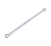 BGS technic Clé à œil contre-coudée 1186-17x19 extra longue 17 x 19 mm